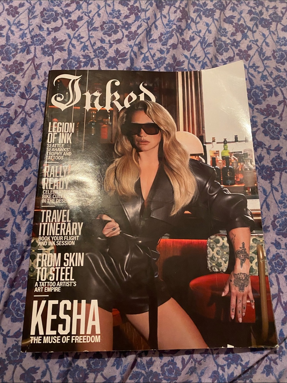 Kesha Inked Magazine